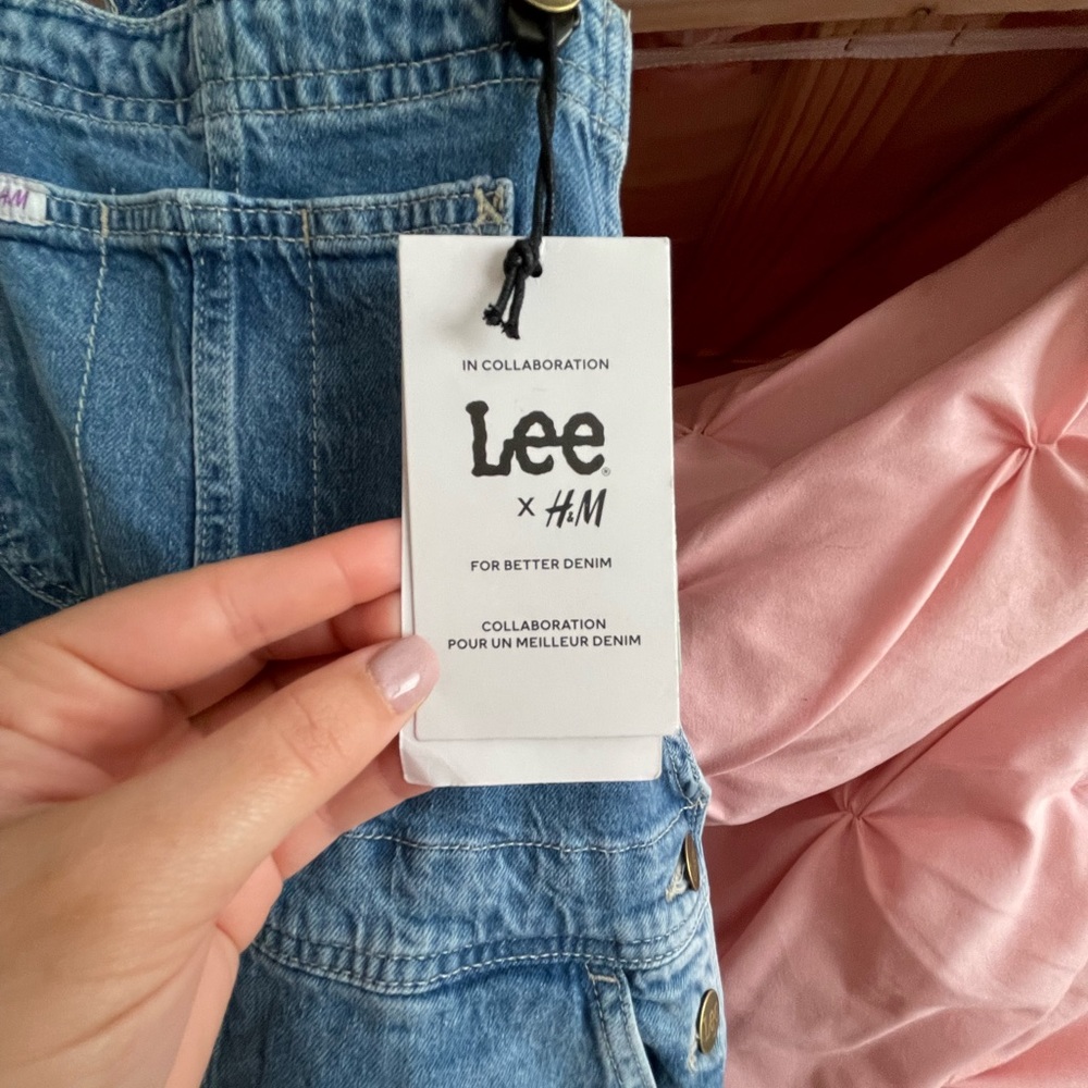 H&M x Lee Girls Jean Overalls